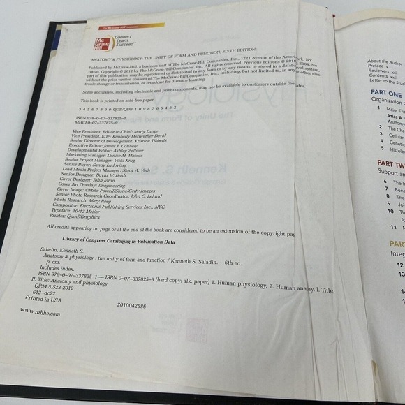 Anatomy Physiology Saladin Sixth Edition The Unity of Form and Function - Picture 3 of 9